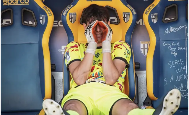 Il portiere in panchina